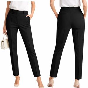 Jenne Maag Black Techno Crop Pant